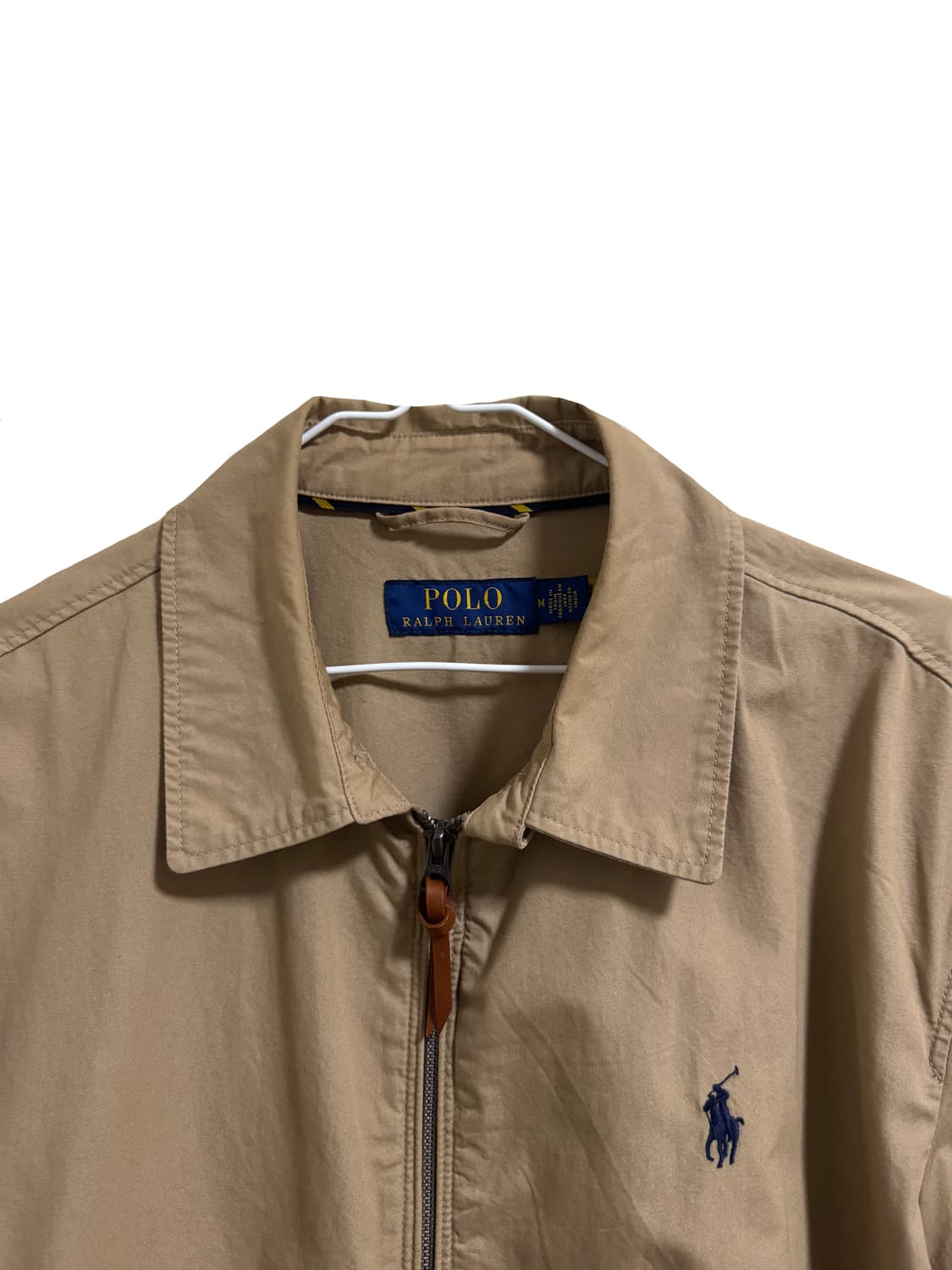 폴로 랄프 로렌 바이-스윙 해링턴 자켓 베이지 (M) 상품이미지3