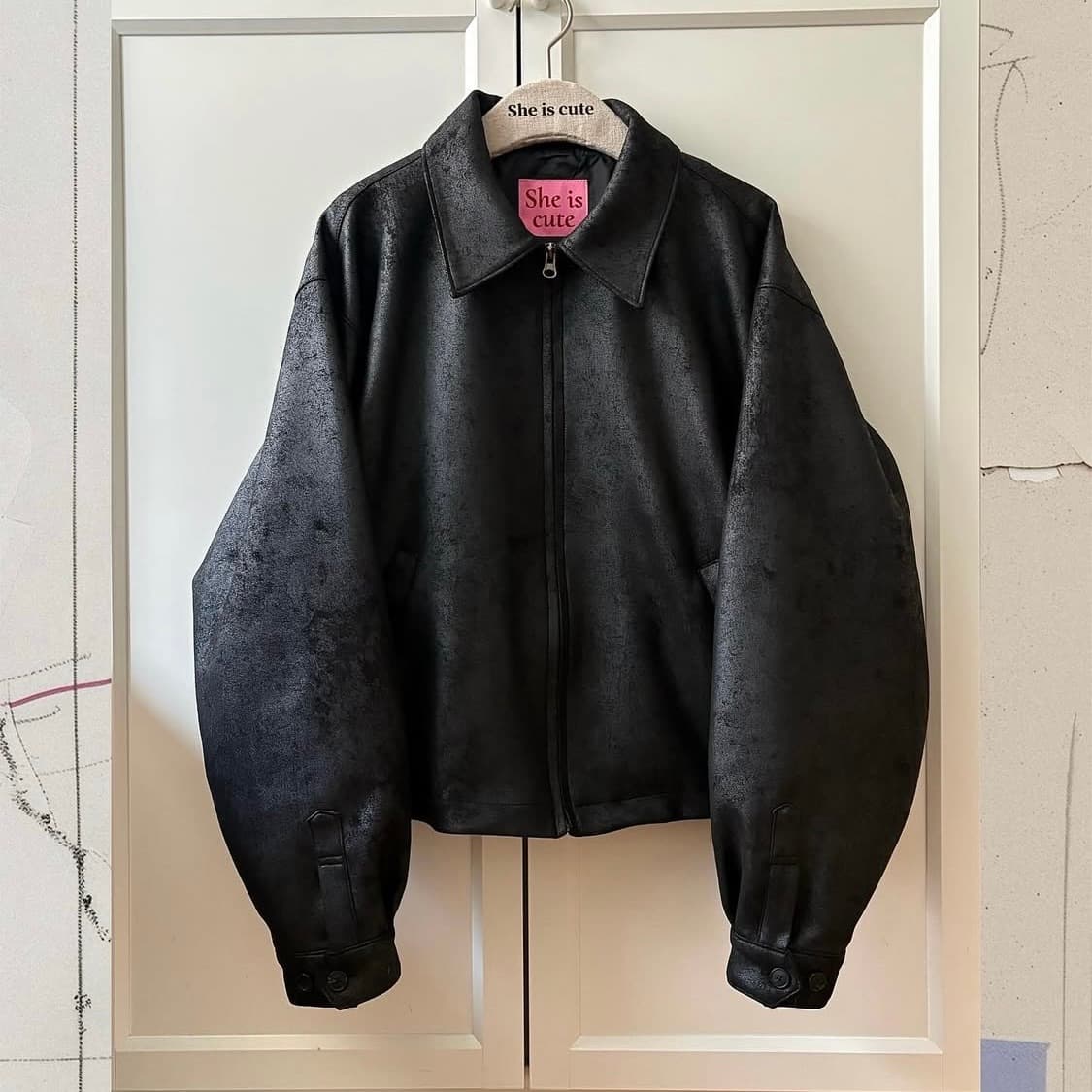 쉬이즈큐트 soft swing top black 상품이미지5