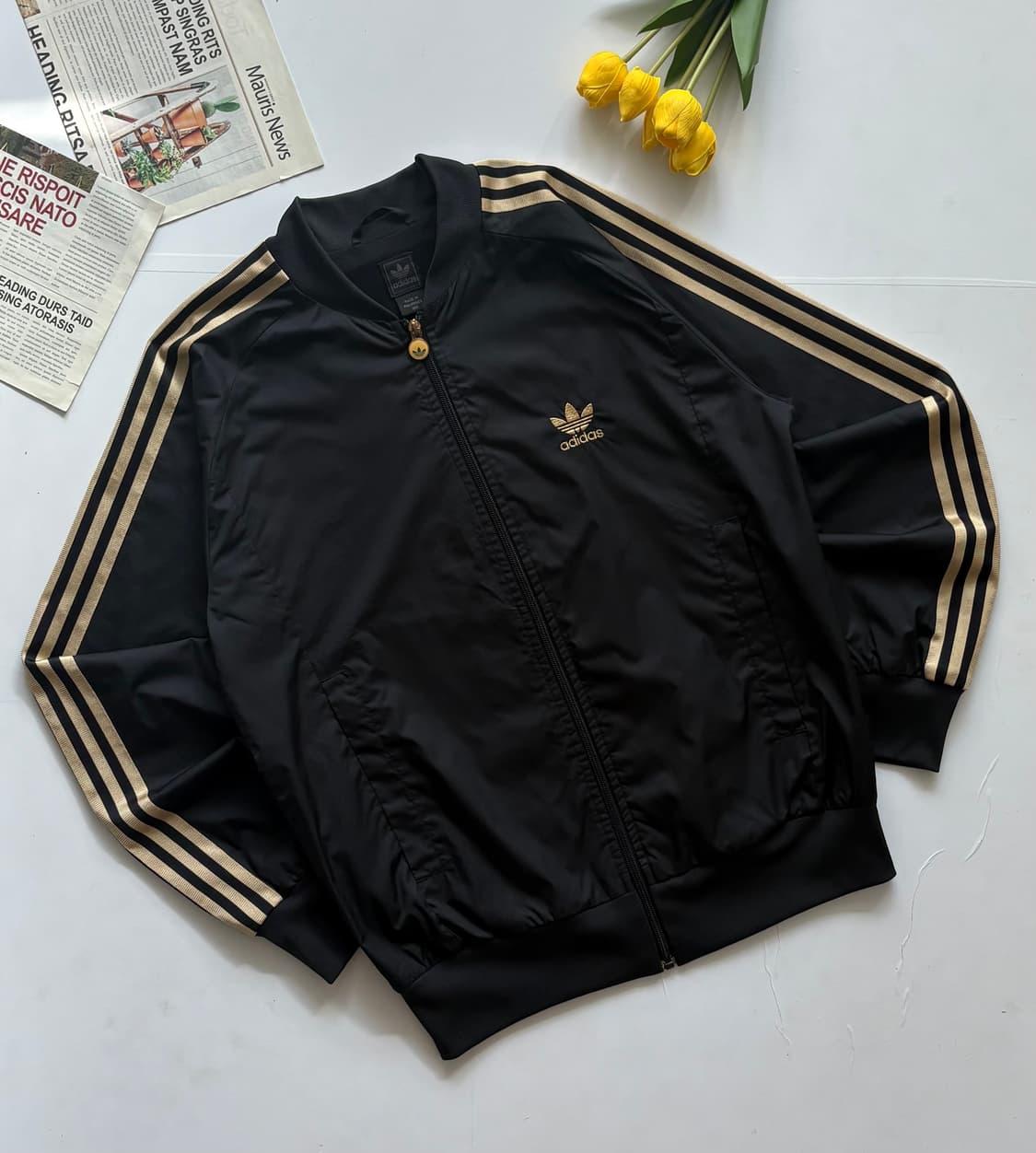 adidas 아디다스 빈티지 검골 바람막이 상품이미지1