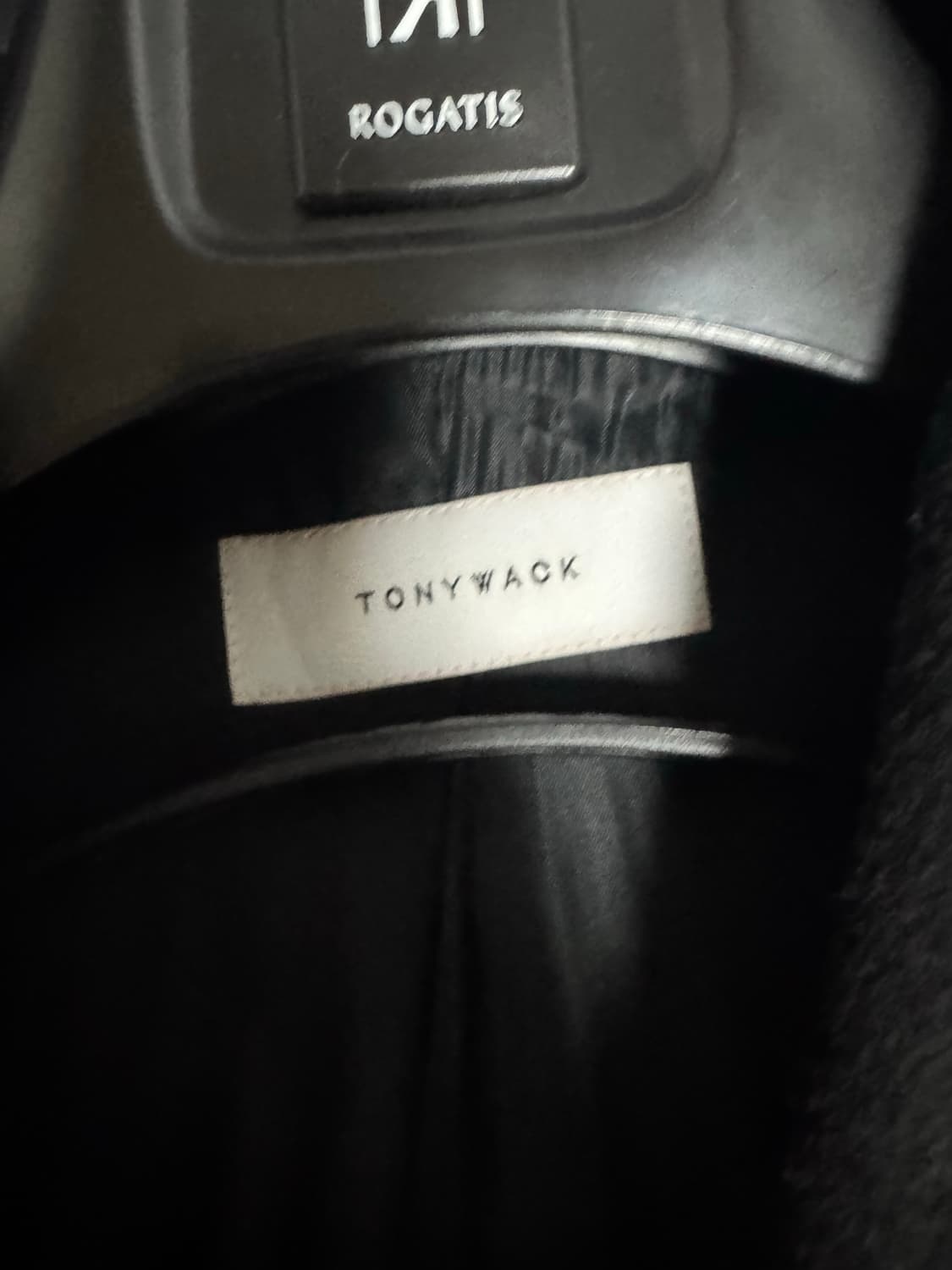 토니웩 크루토 커팅 캐시미어 코트 s 상품이미지3