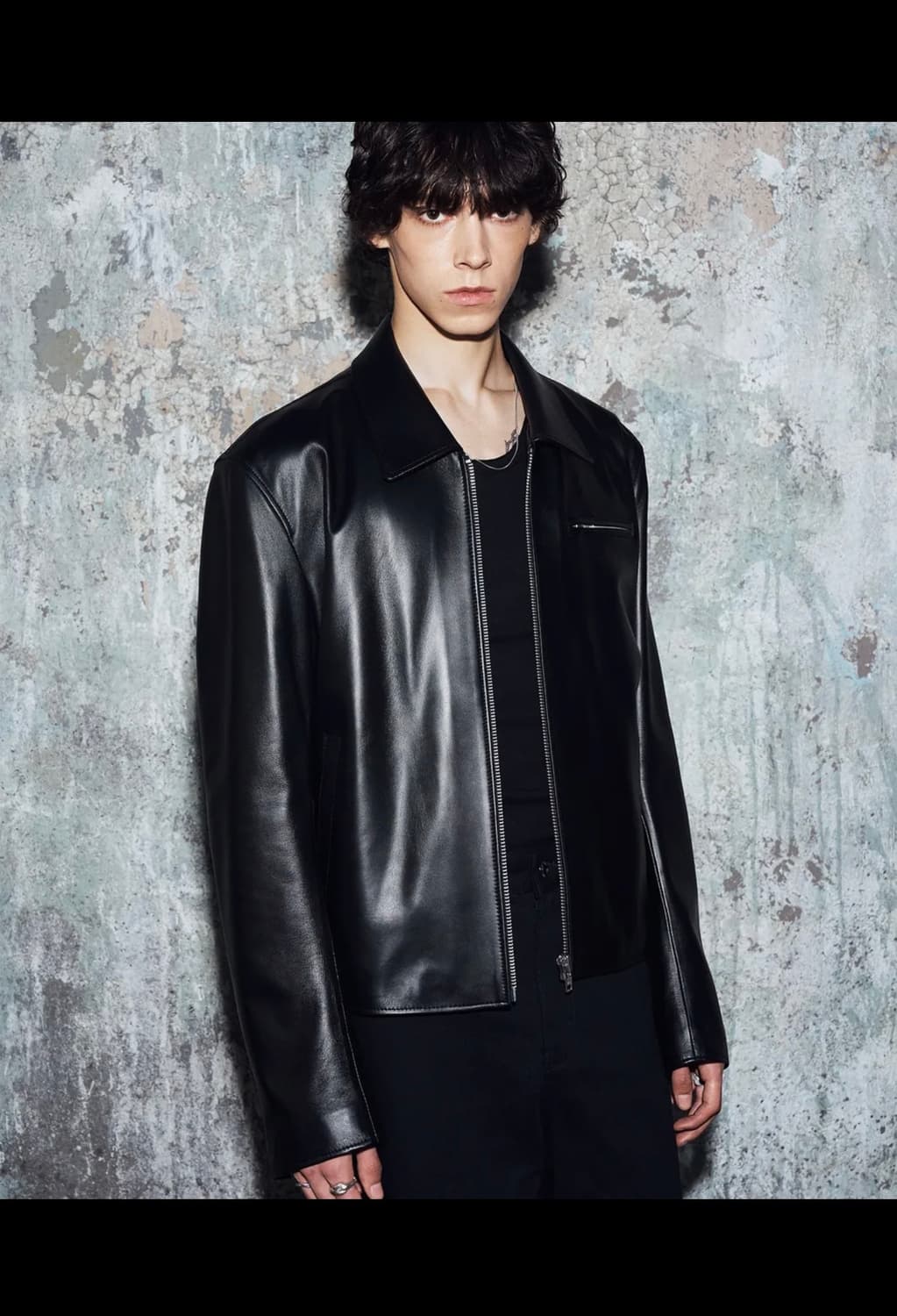 도프제이슨 램스킨 싱글 자켓 XL 상품이미지1