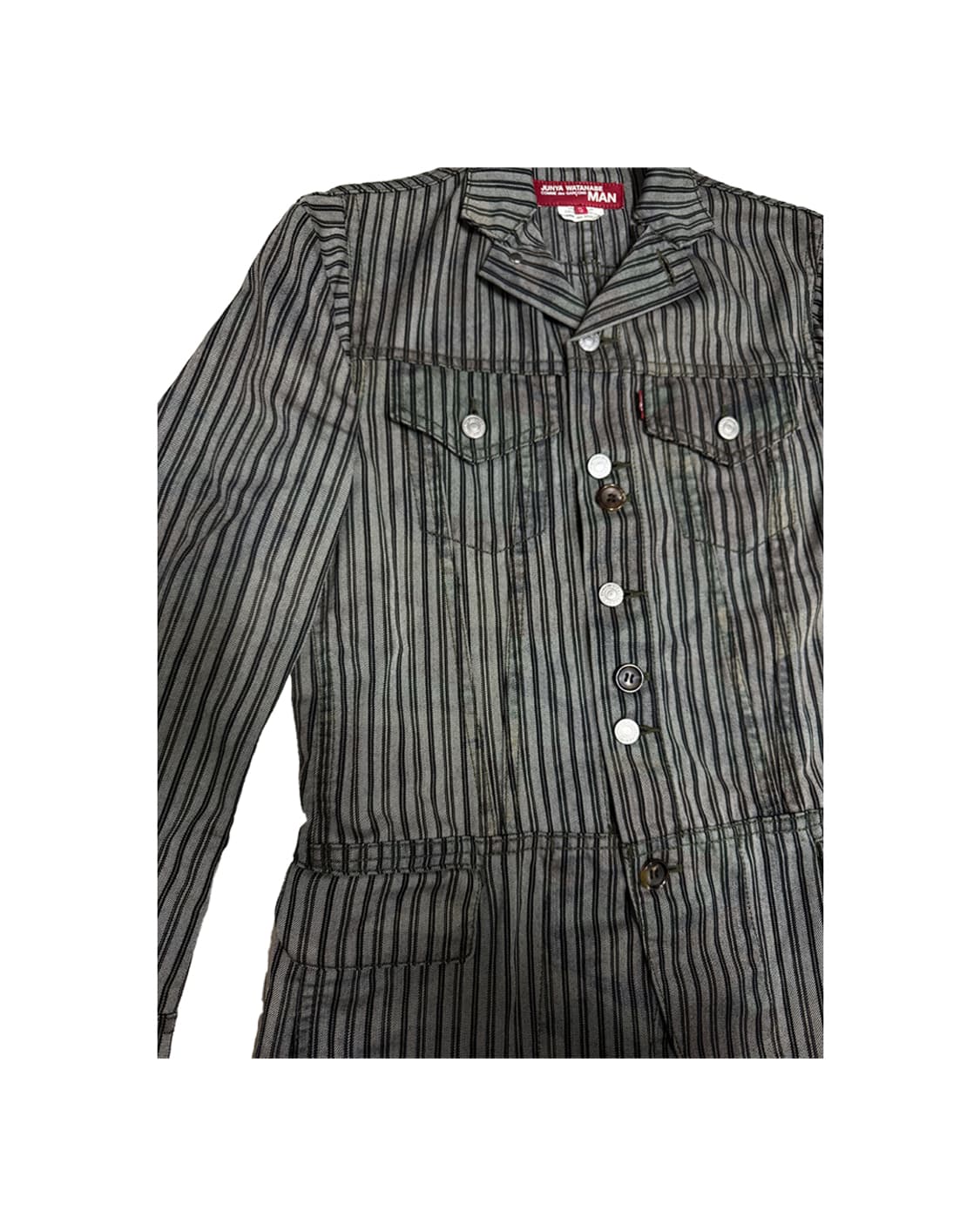 Junya watanabe stripe camo jacket S 상품이미지1