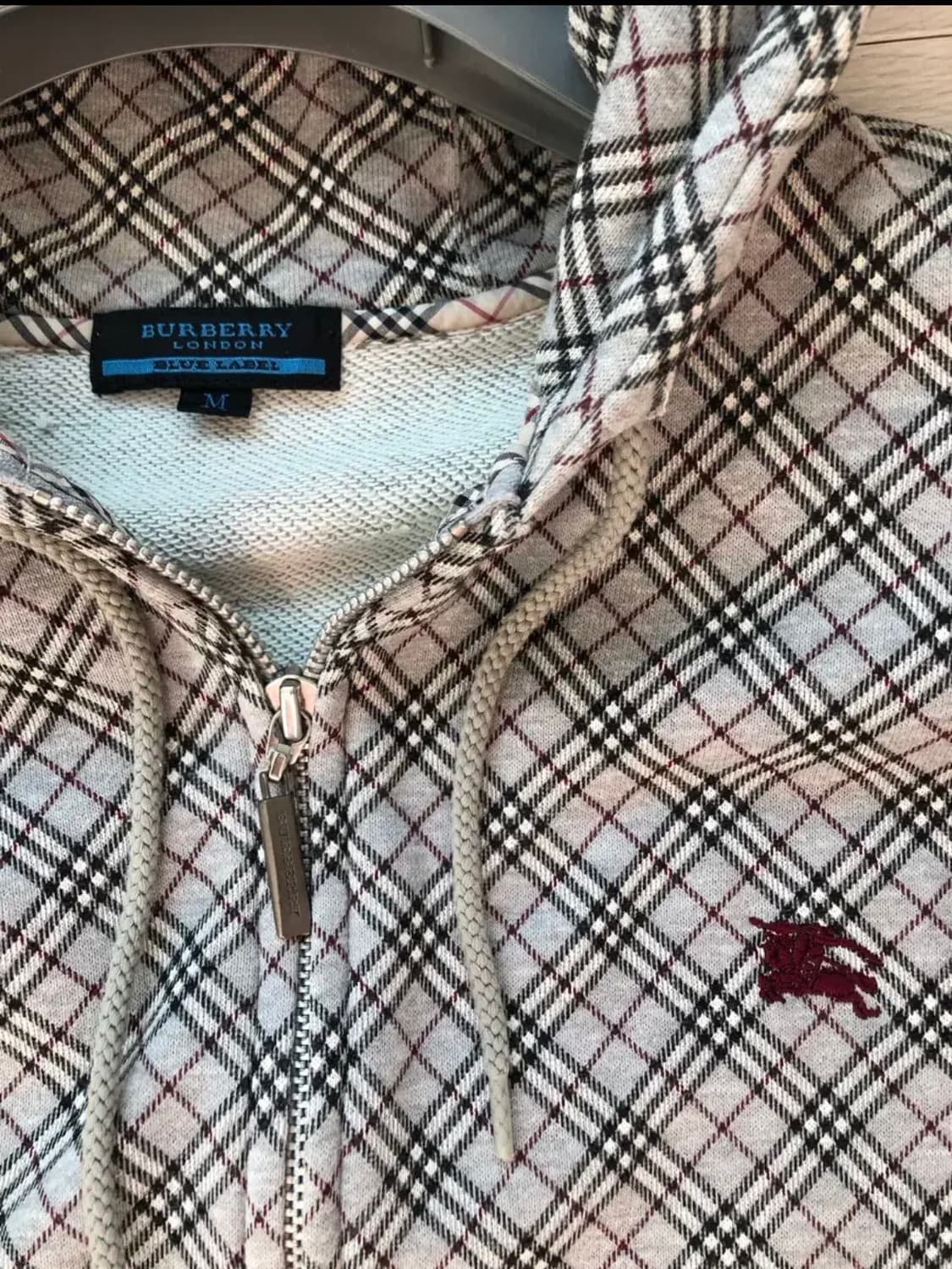 버버리 블루라벨 후드집업 상품이미지3