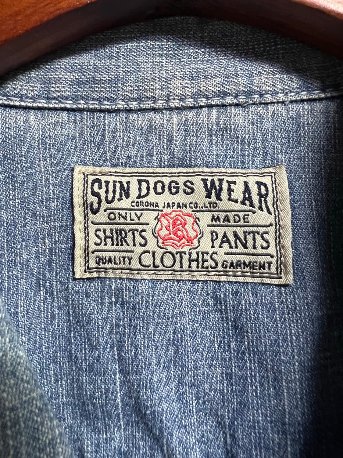 Sun Dogs USAF 데님셔츠 상품이미지5