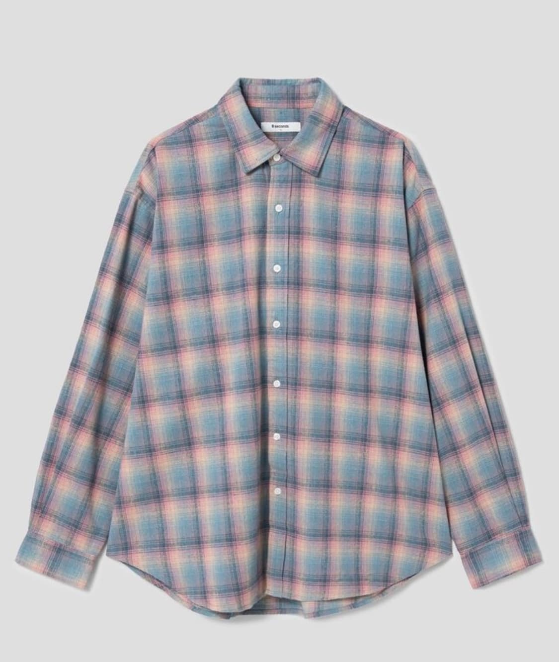 에잇세컨즈 멀티 컬러 체크 셔츠 m 사이즈 상품이미지3