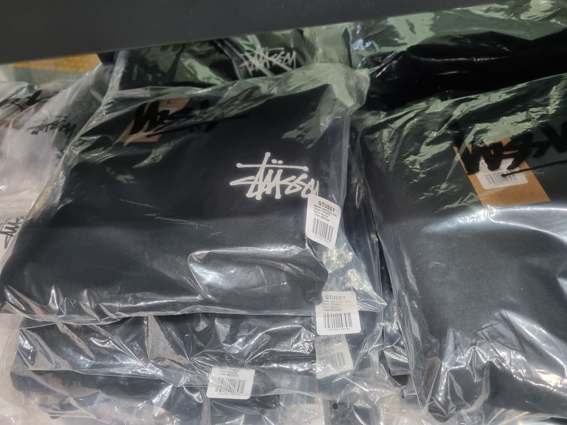 스투시후드 기모 블랙/그레이 M,L,XL 상품이미지3