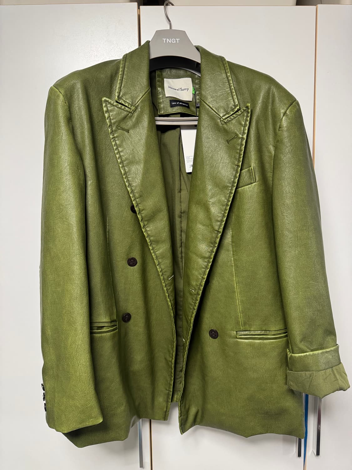 House of sunny 가죽 블레이저 상품이미지2