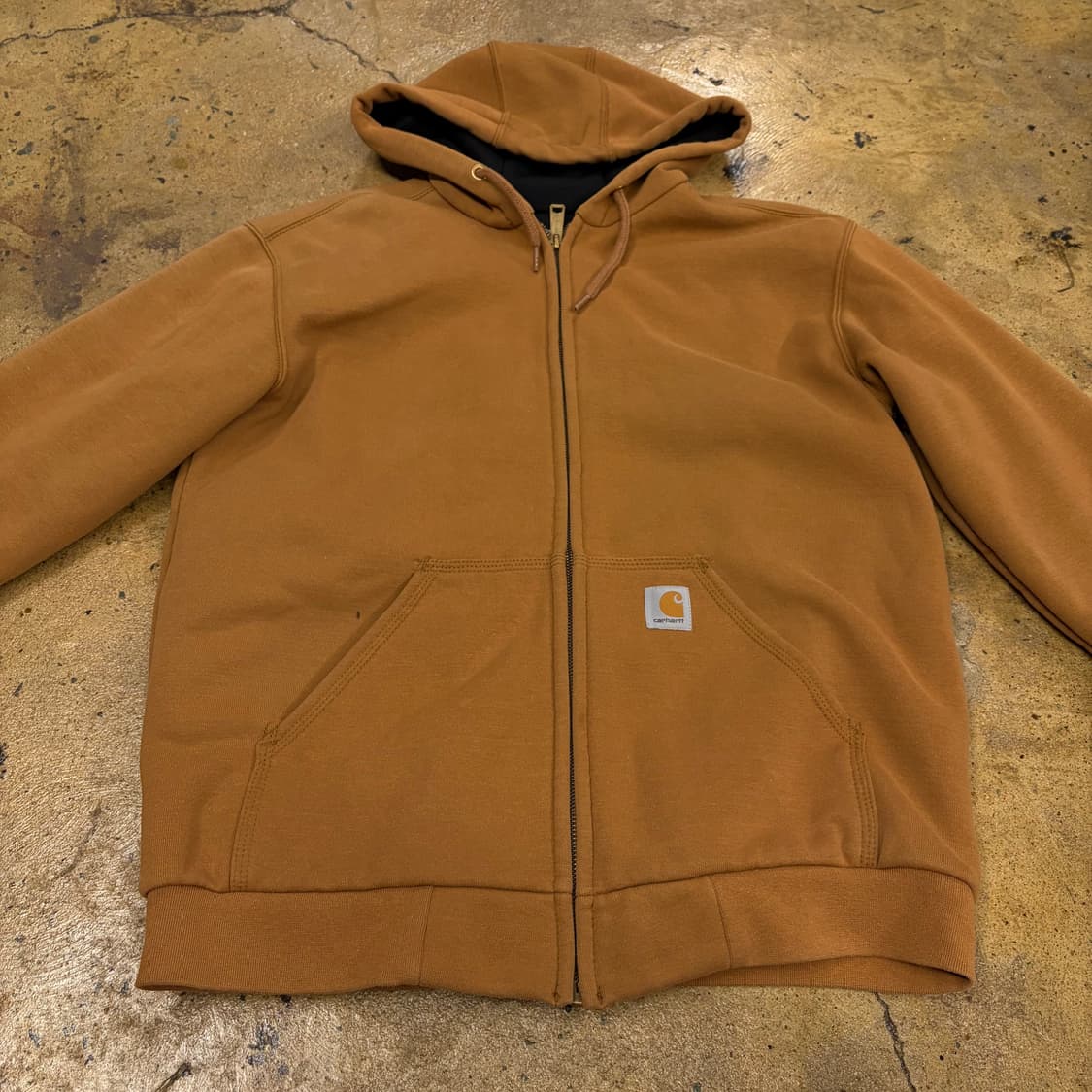 칼하트 브라운 후드집업 상품이미지3