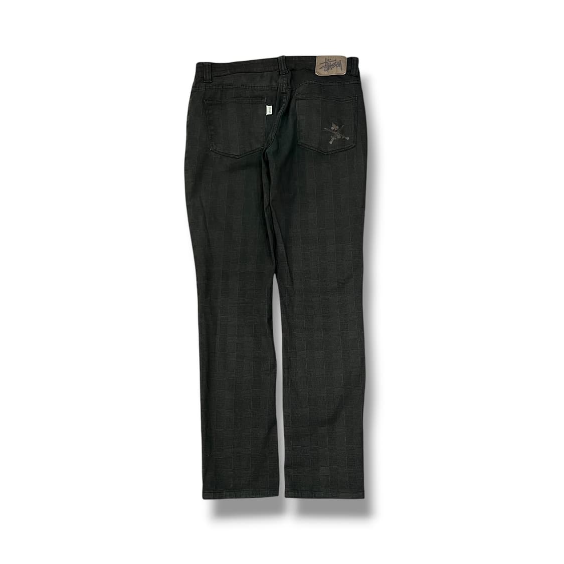  올드 스투시 체크 코튼 팬츠 y14076 상품이미지3