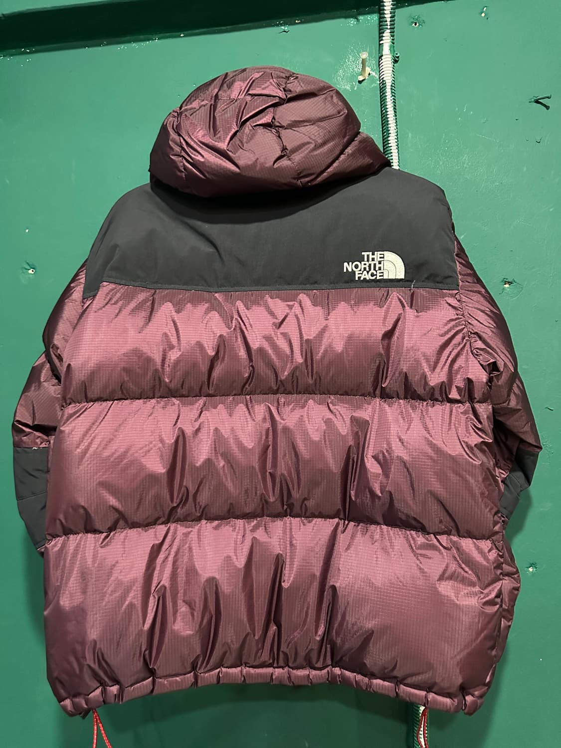 노스페이스700 드롭패딩 버건디95 상품이미지2