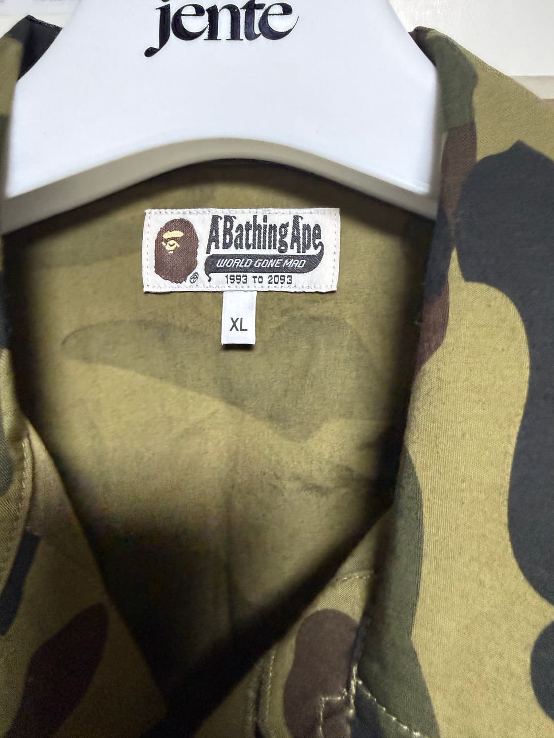 베이프 녹계 필드 자켓 상품이미지3