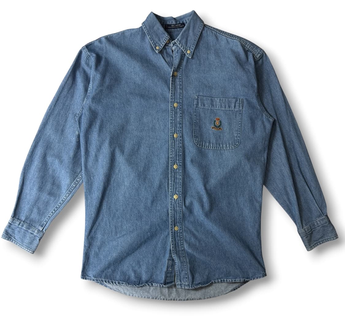 챕스 랄프로렌 90s 빈티지 데님 셔츠 S 상품이미지1