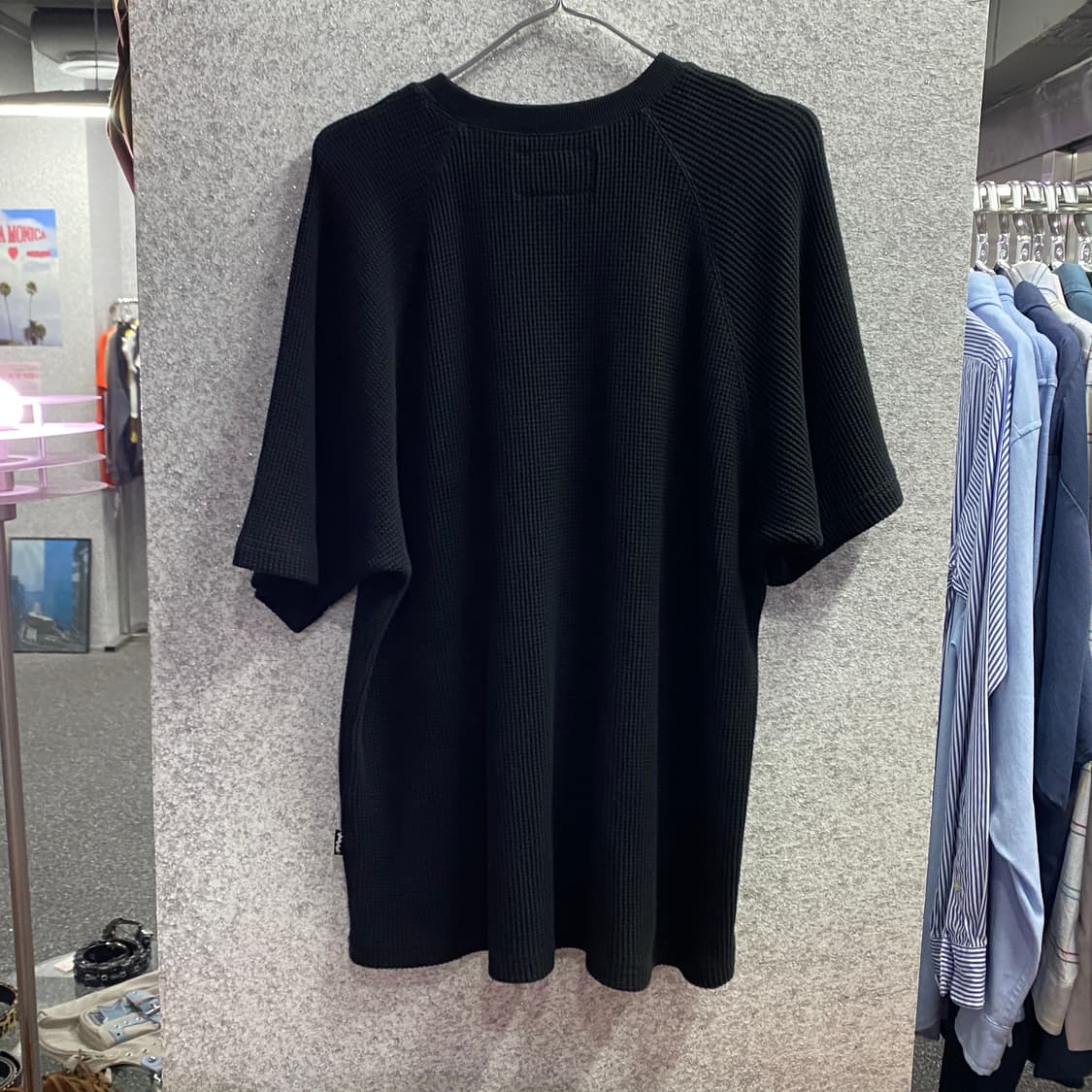 예스아이씨 빅로고 와플 반팔티 B1870 상품이미지4