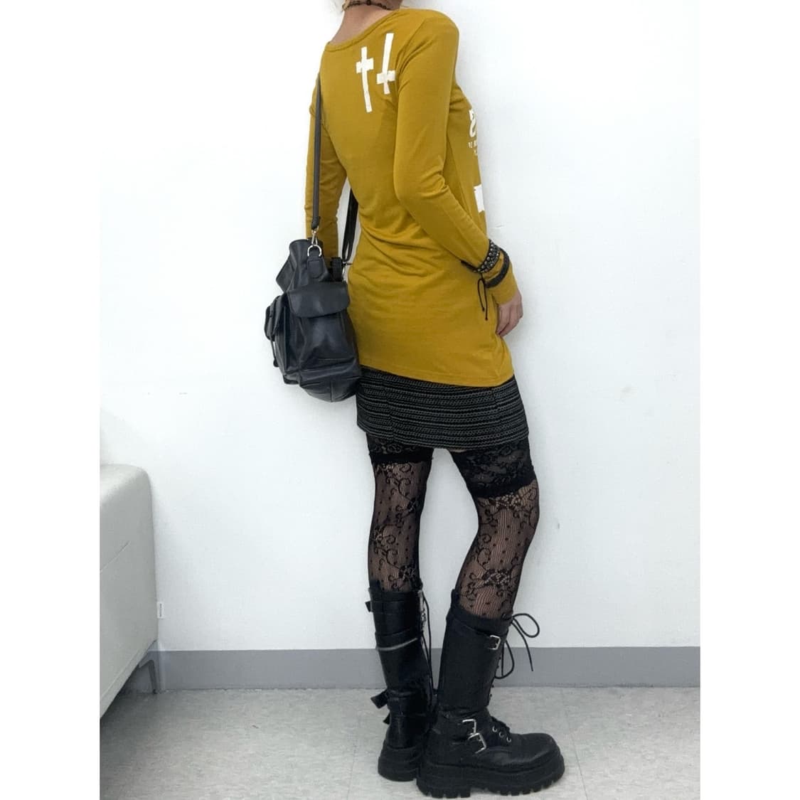 빈티지 펑크 락시크 y2k 롱슬리브 상품이미지3