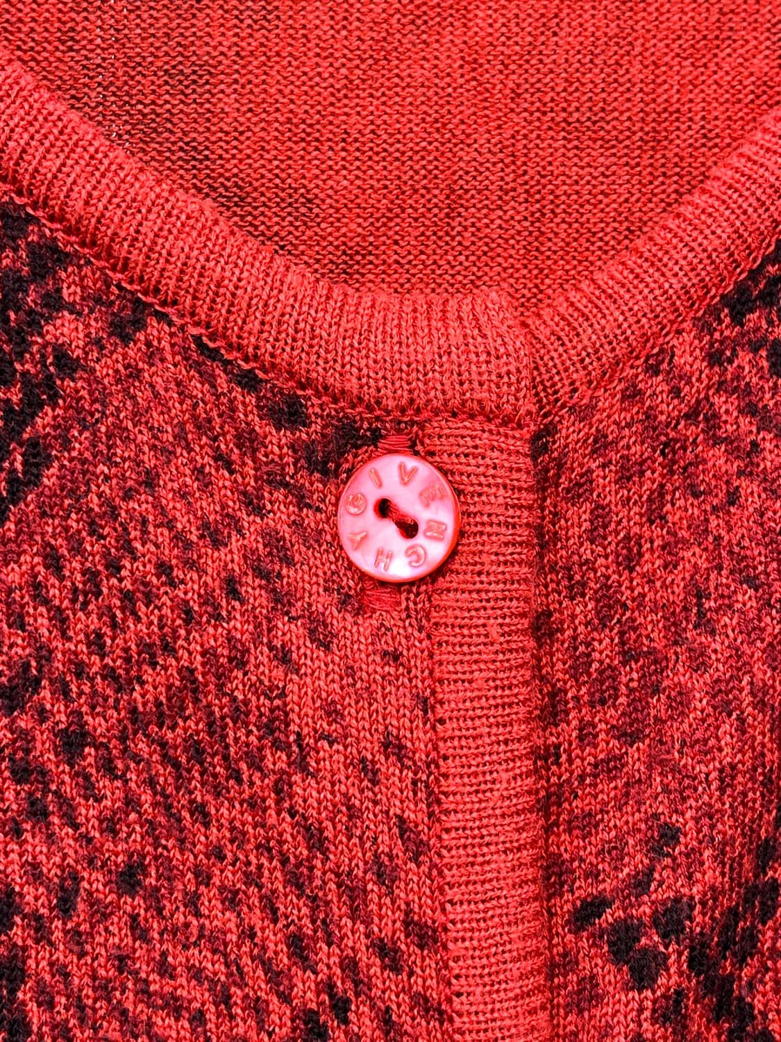 지방시 파이톤 패턴 가디건 상품이미지5