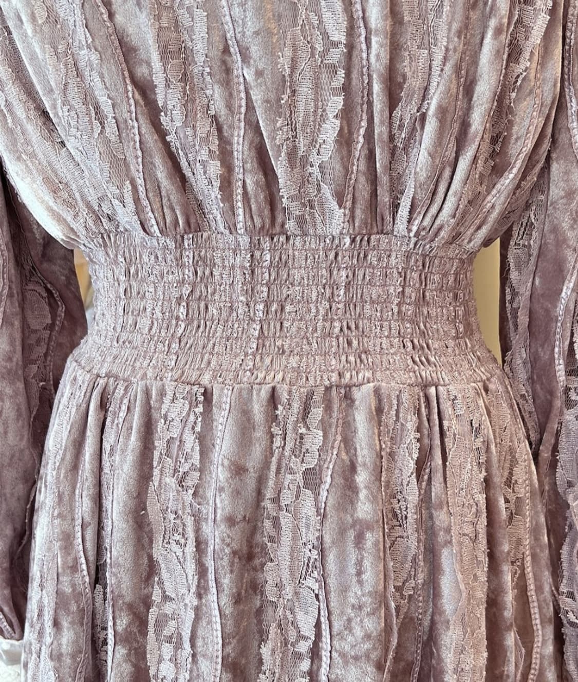 레트로문 데뷔탕트 벨벳롱원피스 상품이미지8