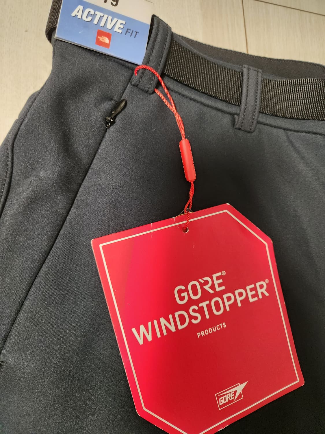 택 새상품)노스페이스 GORE WINDSTOPPER 여성 등산 블랙 기모 상품이미지5