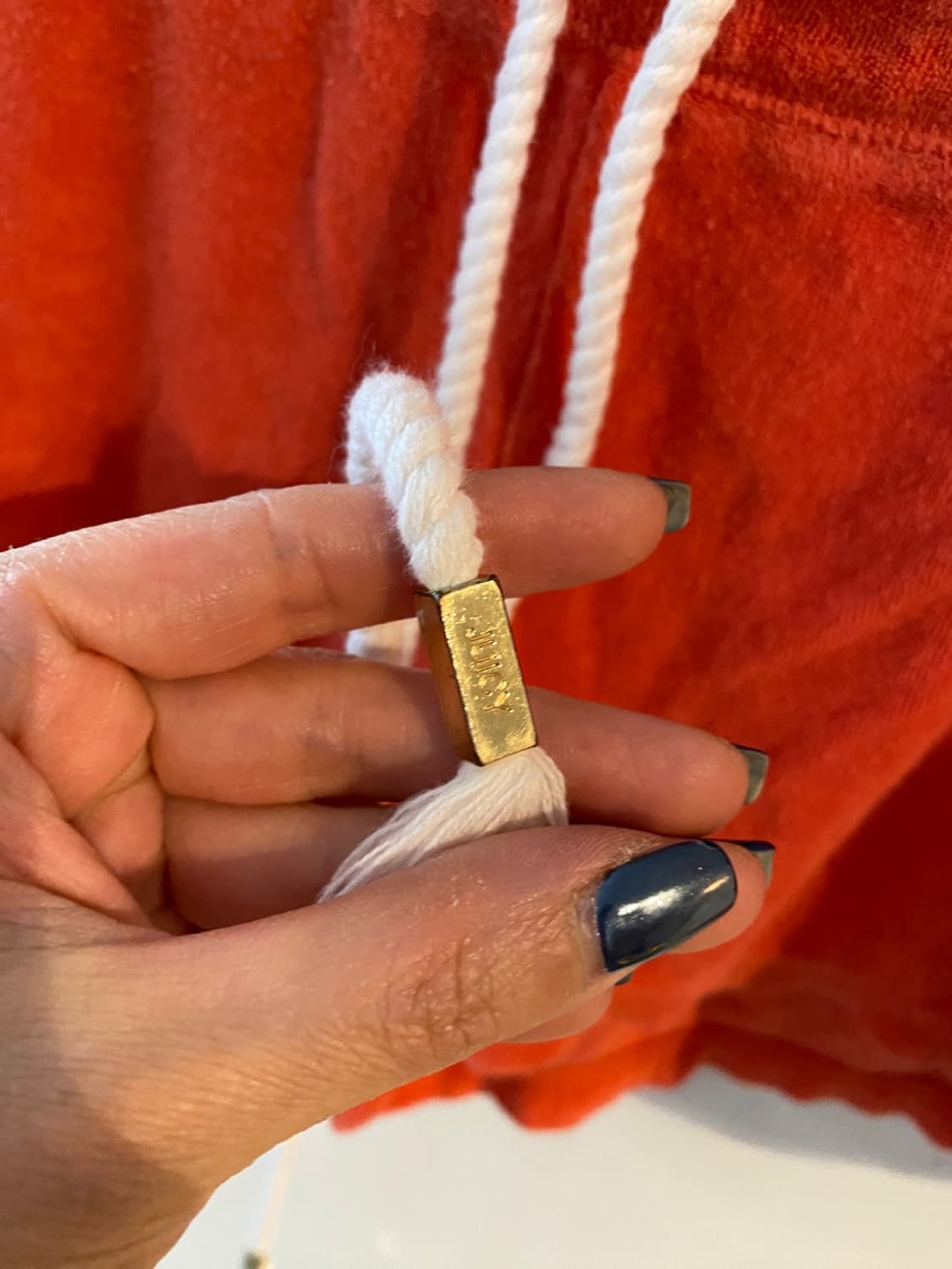 🧡미국 LA브랜드 Juicy Couture 오렌지 테리 쇼츠 (L) 상품이미지5