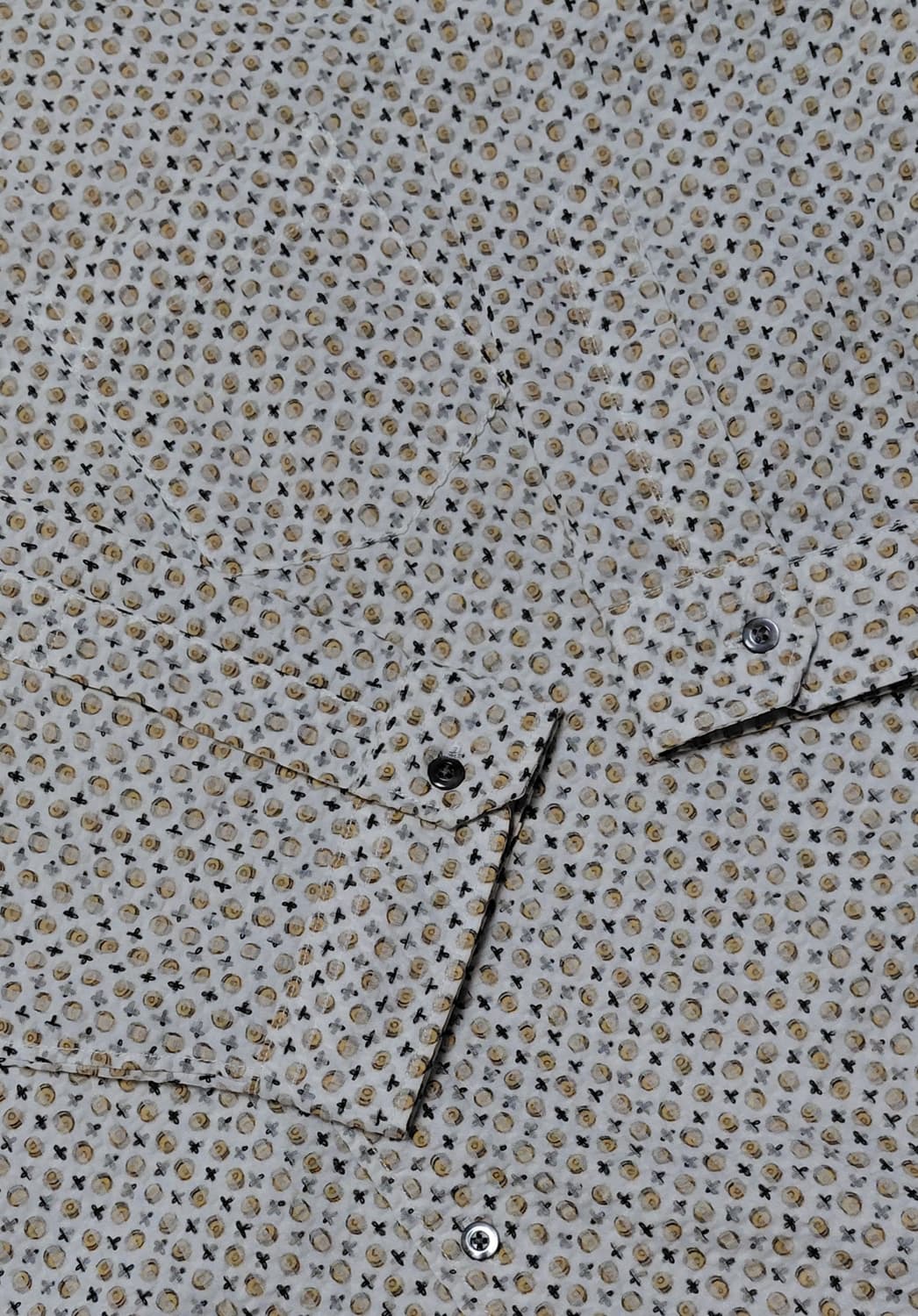 [M/95] 인터메조 x 이탈리아 TAIANA 원단 고급 패턴 셔츠 상품이미지9