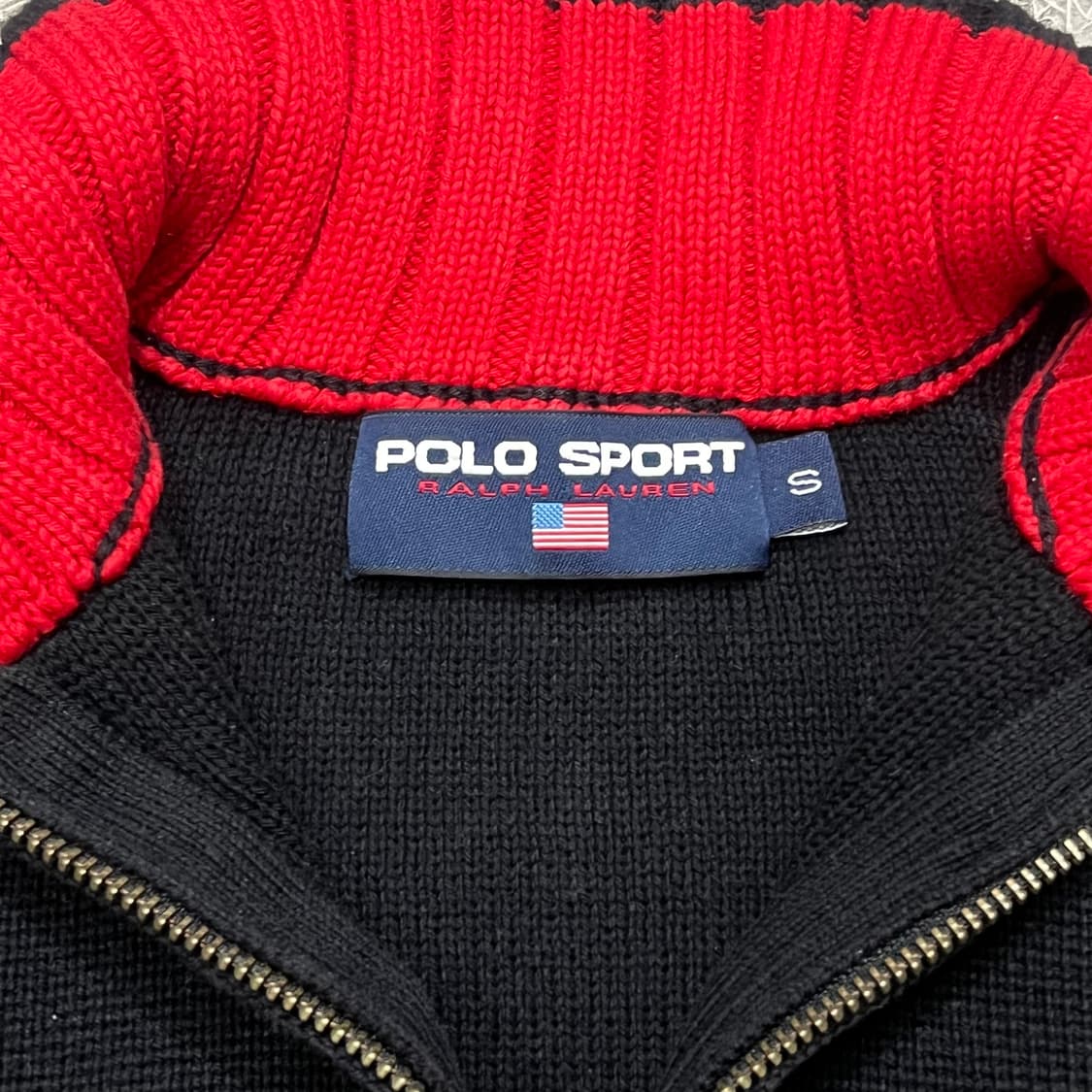 [90] 폴로 스포츠 반집업 니트 상품이미지3