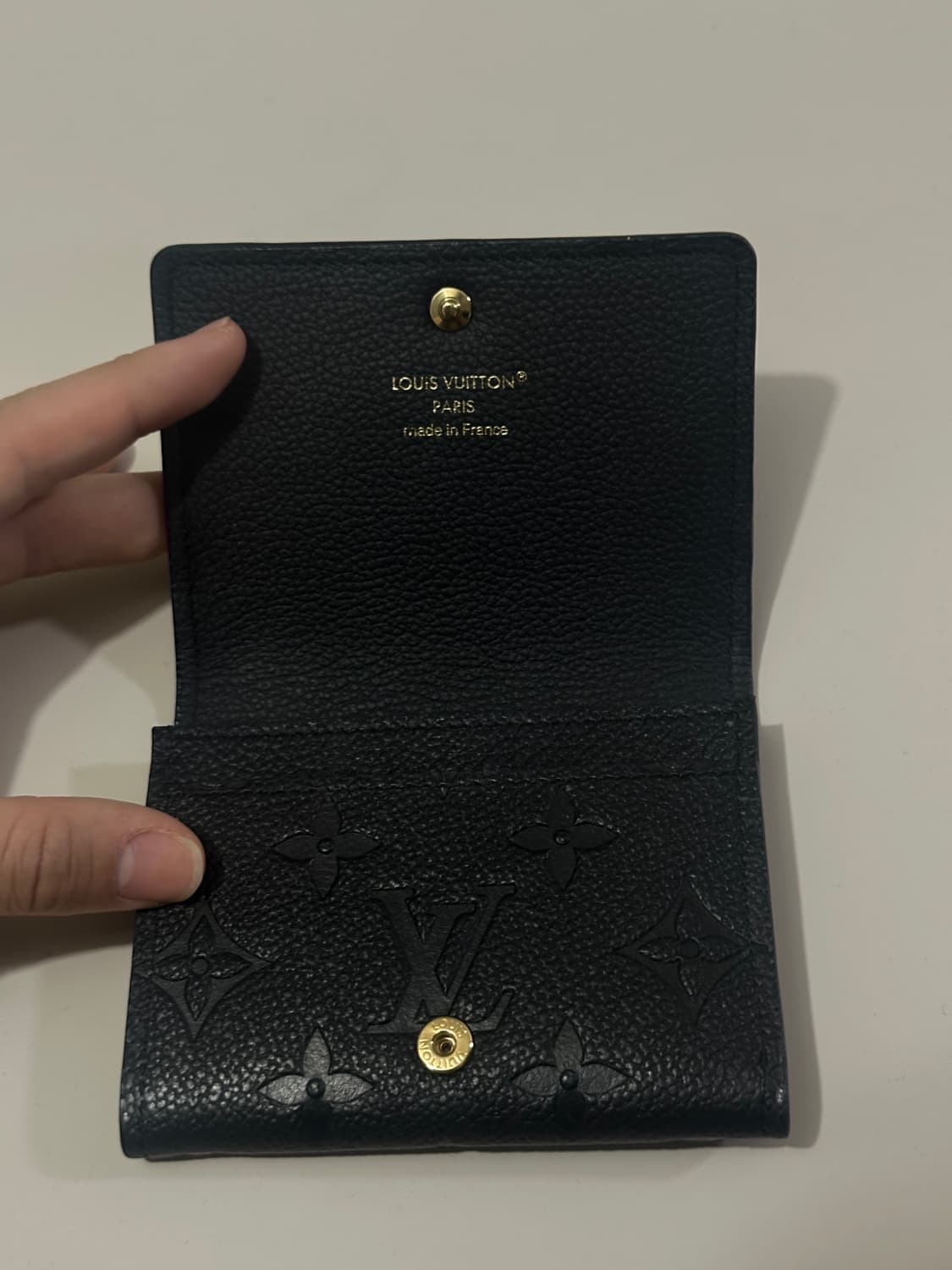 루이비통 로잘리 코인 퍼스 모노그램 블랙 상품이미지5