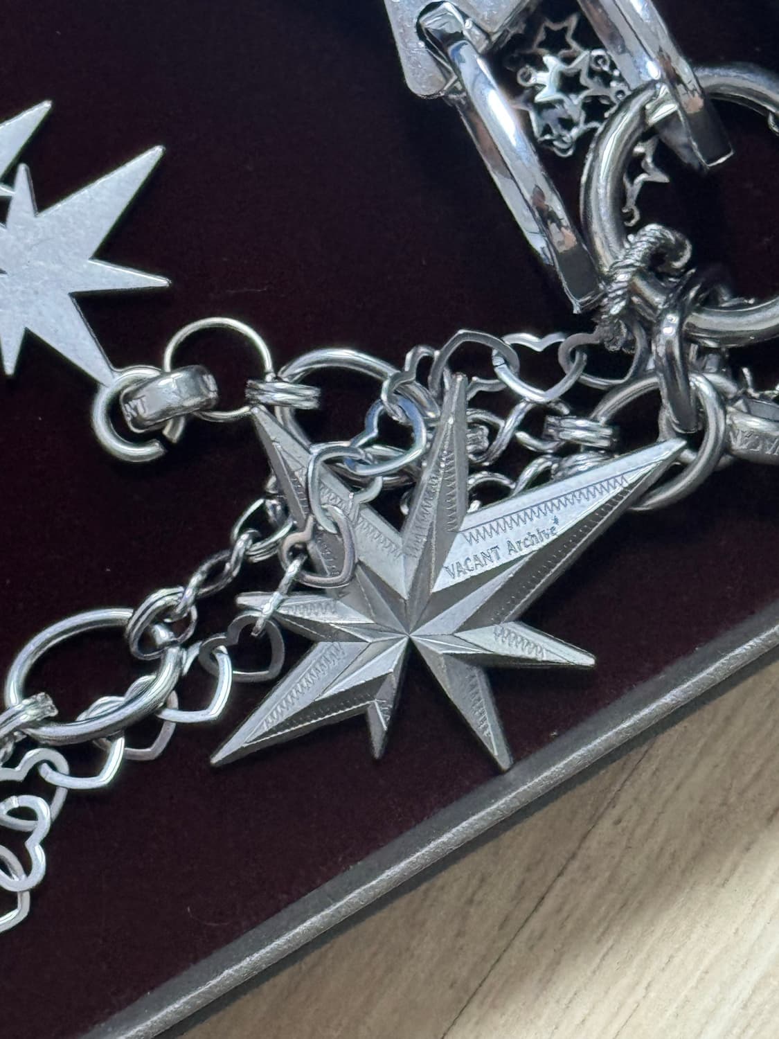 VACANT STAR KEYRING SILVER 상품이미지4
