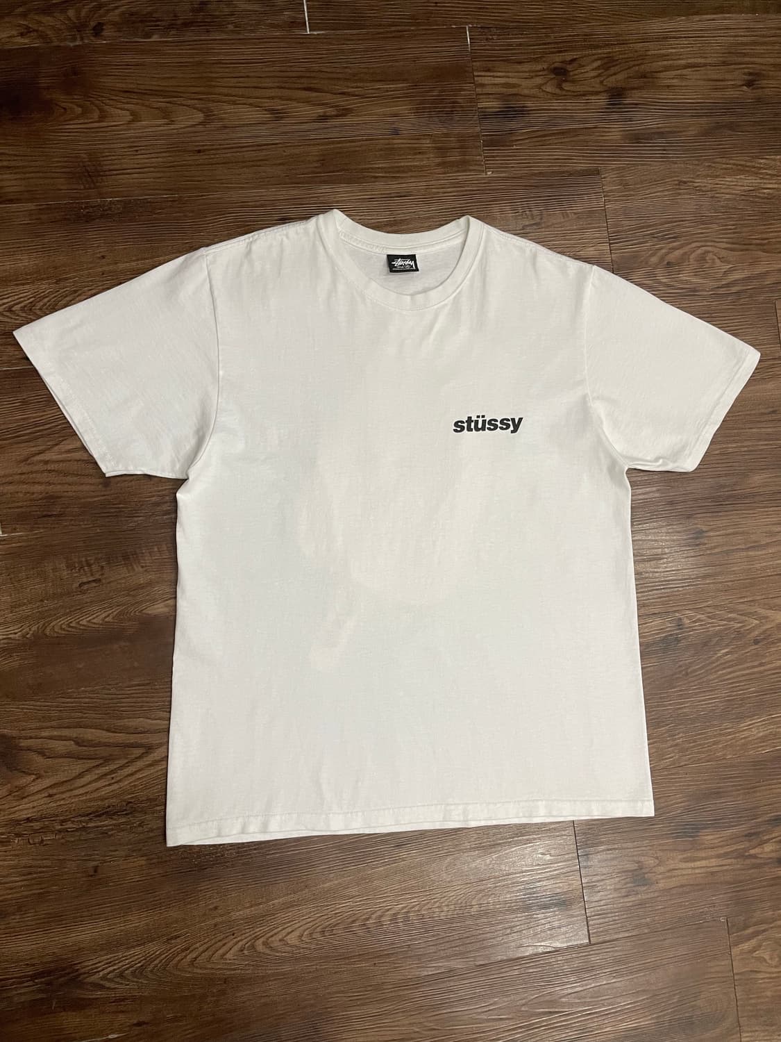 스투시 stussy 팝시클 반팔 티셔츠 화이트 상품이미지2