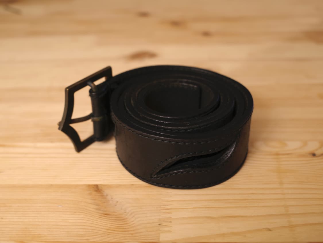 디올옴므 Hollow pattern D벨트 05SS 95size 상품이미지3