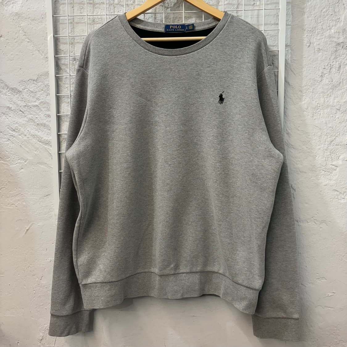 폴로 랄프 로렌 베이직 그레이 스웻셔츠 L 상품이미지1
