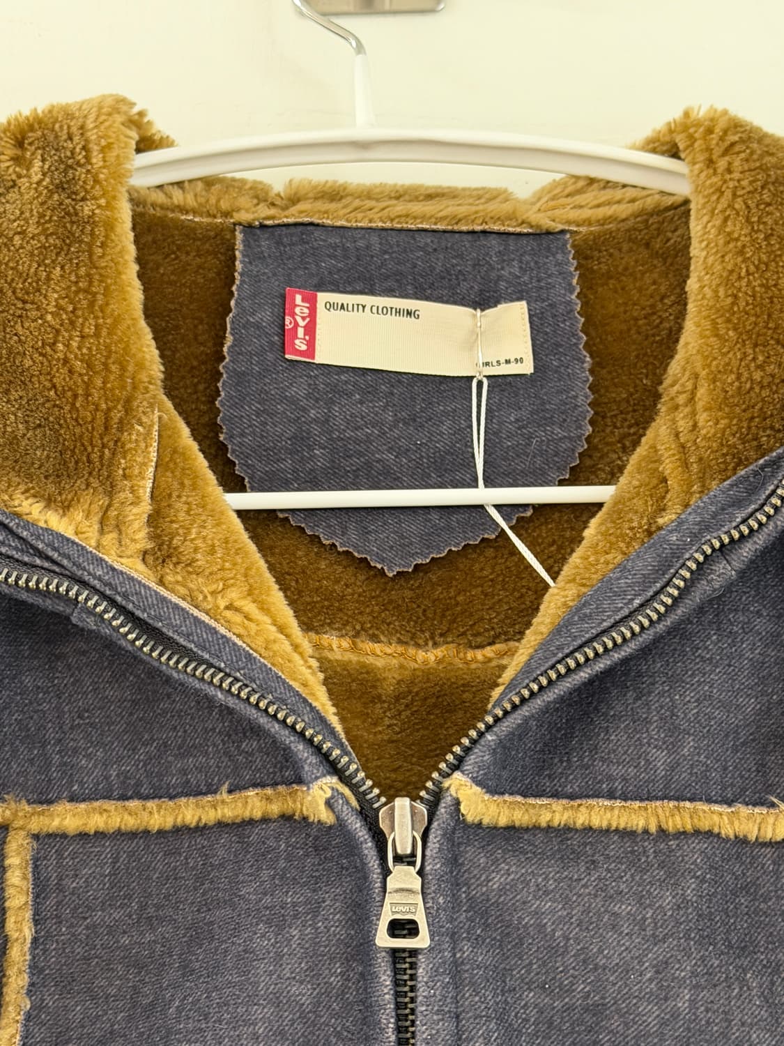 빈티지 리바이스 데님 무스탕 상품이미지3