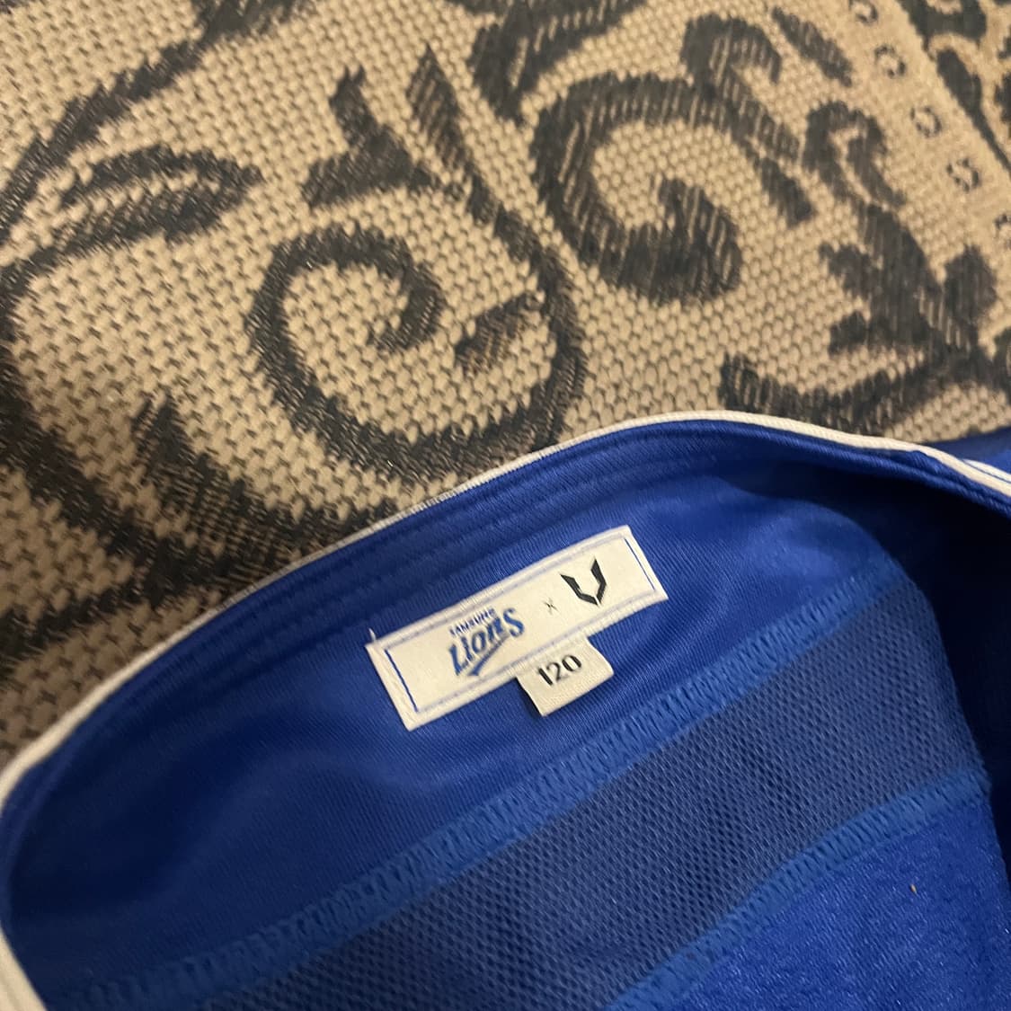 120 삼성라이온즈 레플리카 노마킹 유니폼/W2587 상품이미지4