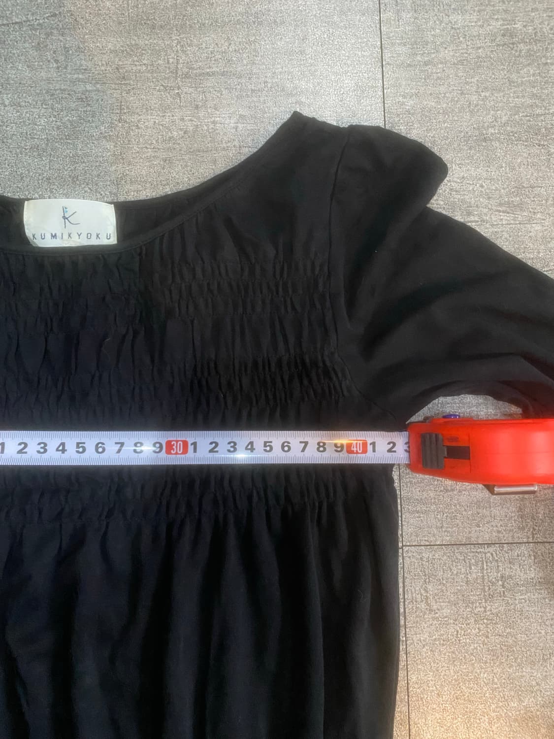 일본빈티지 Kumikyoku 하구미모리걸 달천깔페어리 곱창셔링원피스 상품이미지3