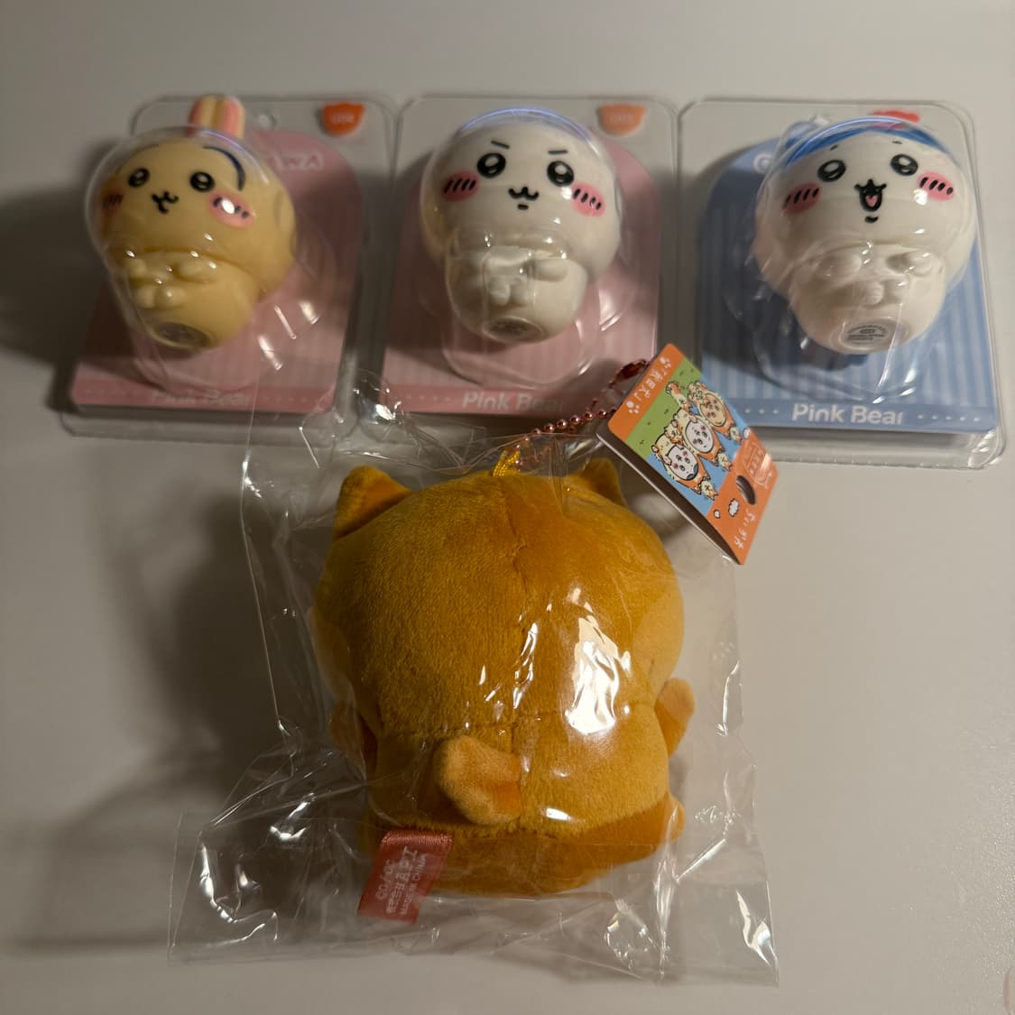 먼작귀 치이카와 하치와레 우사기 핑크베어 틴트 지역한정 9090갸루인형 상품이미지7