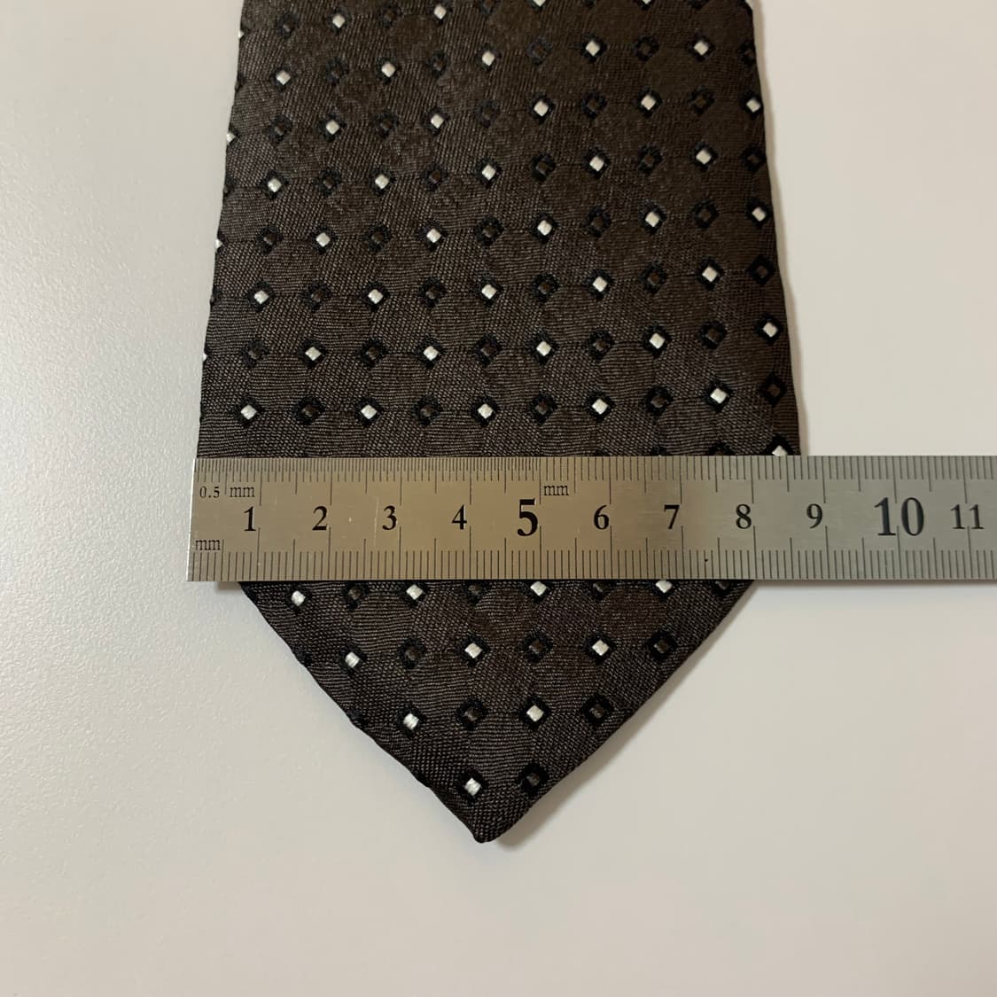 알마니(ARMANI) 명품넥타이 정장클래식타이 8.7cm A+등급 상품이미지10