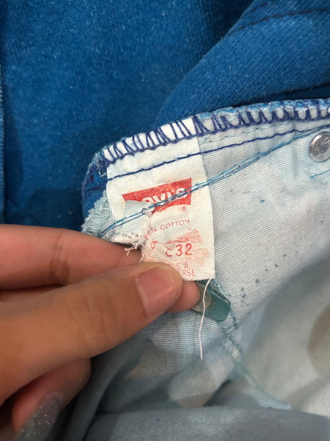 90‘s MADE IN USA 🇺🇸 리바이스 560 테이퍼드핏 컬러진 상품이미지8