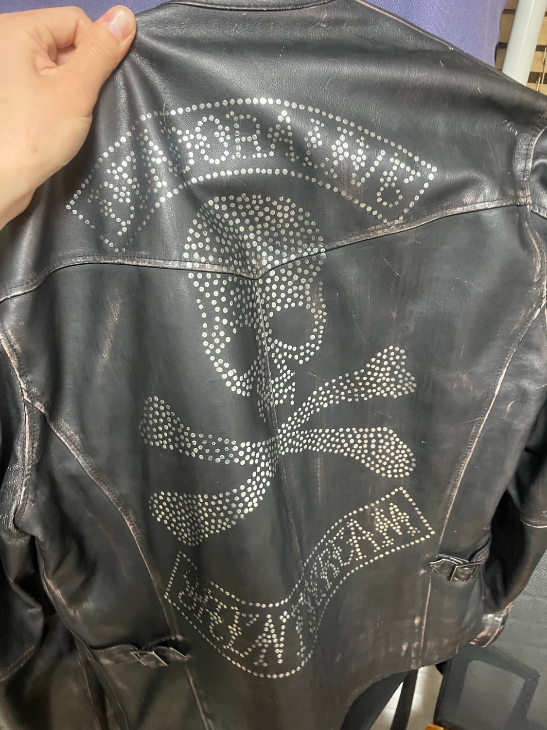 빈티지 가죽자켓 상품이미지4