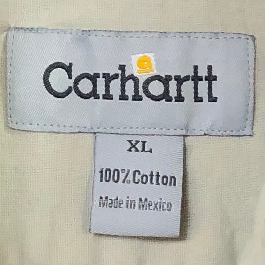 XL 칼하트 블랙 워크 셔츠 상품이미지3