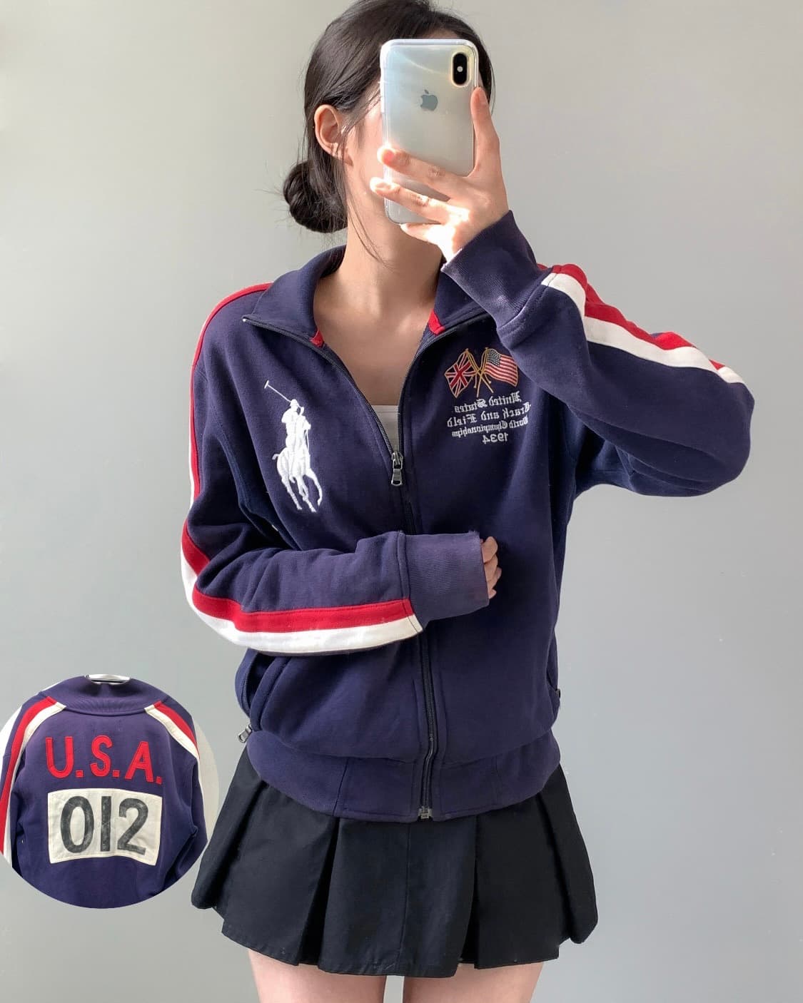폴로 빅포니 USA 집업 상품이미지2