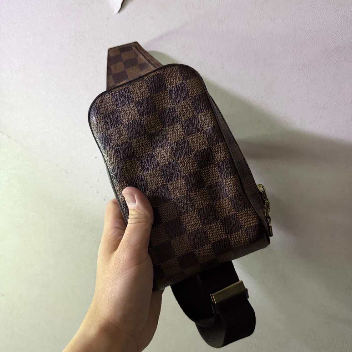 루이비통 모노그램 제로니모스 다미에 힙색 슬링백 (남녀공용) 상품이미지4