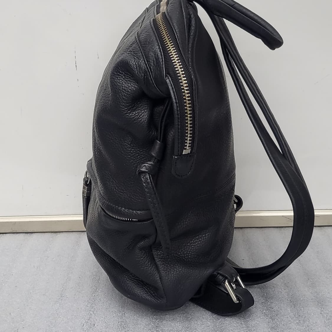 빠뜨리스 브레알 정품 올 천연 가죽 백팩 34x30x15cm 상품이미지4