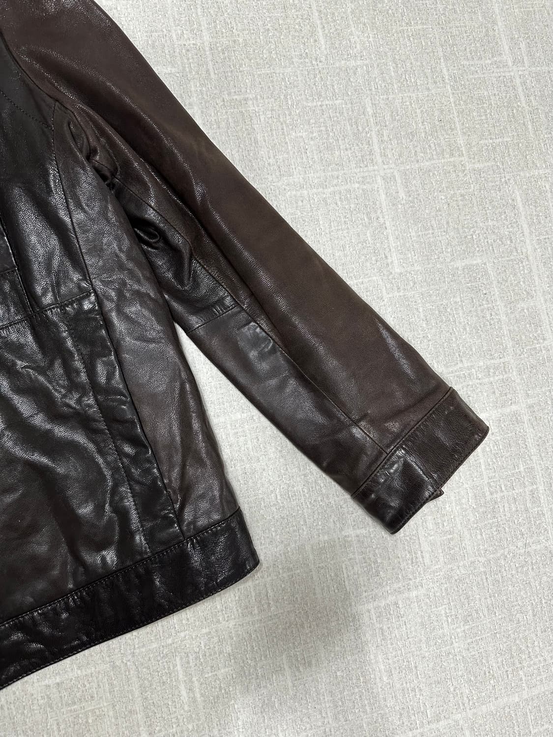 까르뜨블랑슈 빈티지 가죽자켓  상품이미지4