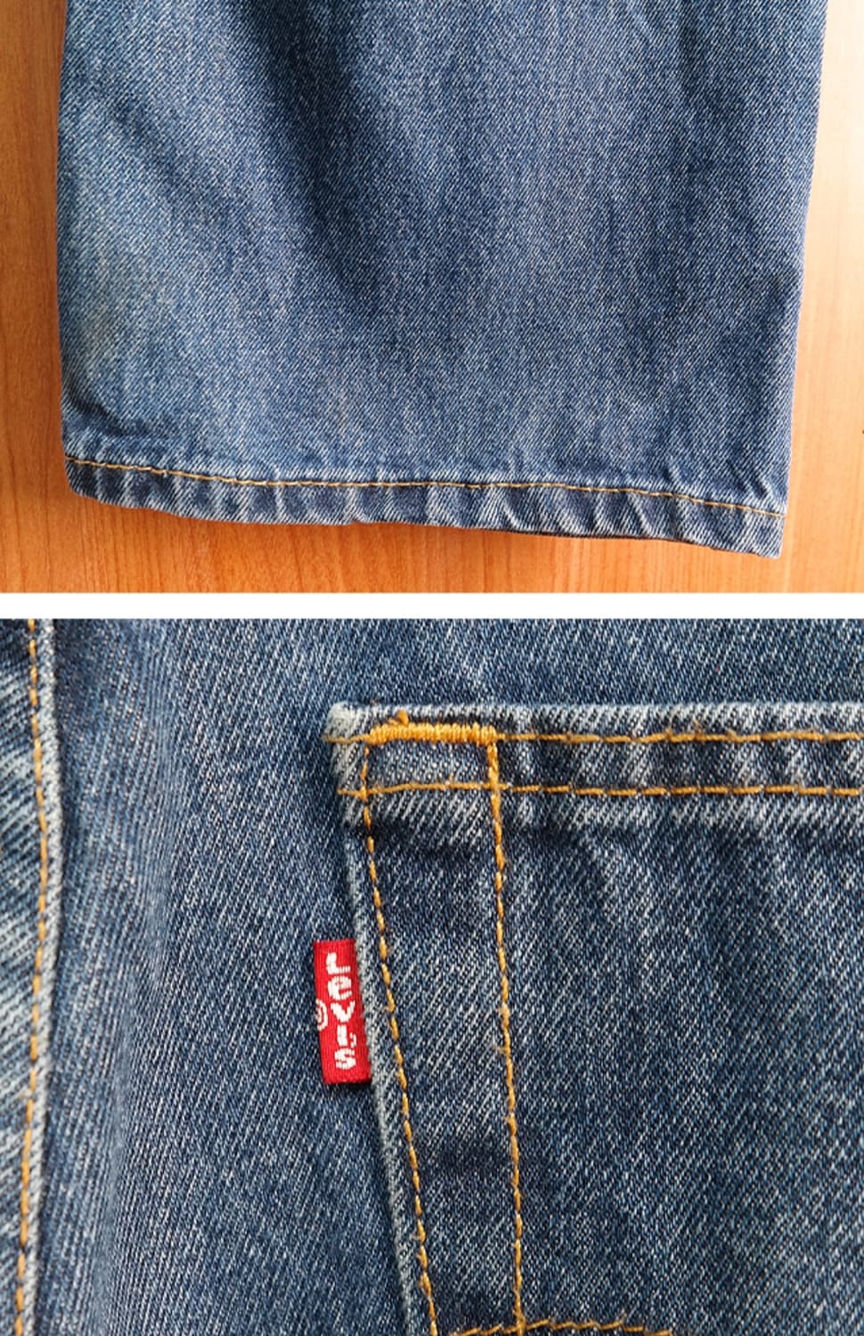 LEVIS 리바이스505  데님 38~39 서스팬더 상품이미지4