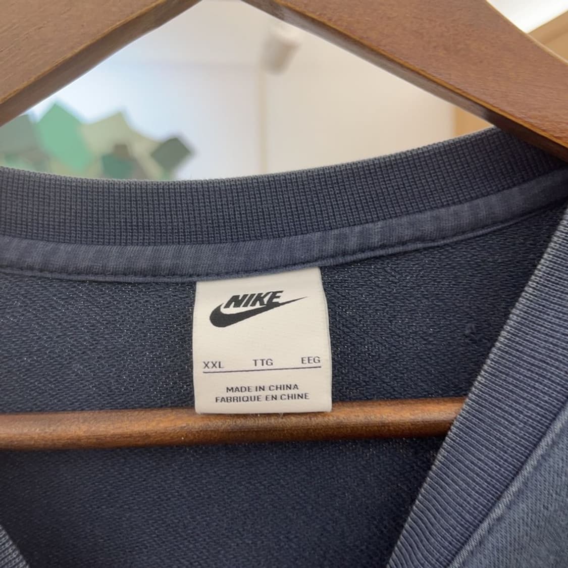나이키 베이직 오버핏 스웻셔츠 맨투맨 XXL C06495 상품이미지5