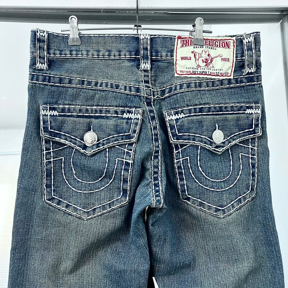 트루릴리전 월드투어 부츠컷 데님 팬츠 상품이미지7