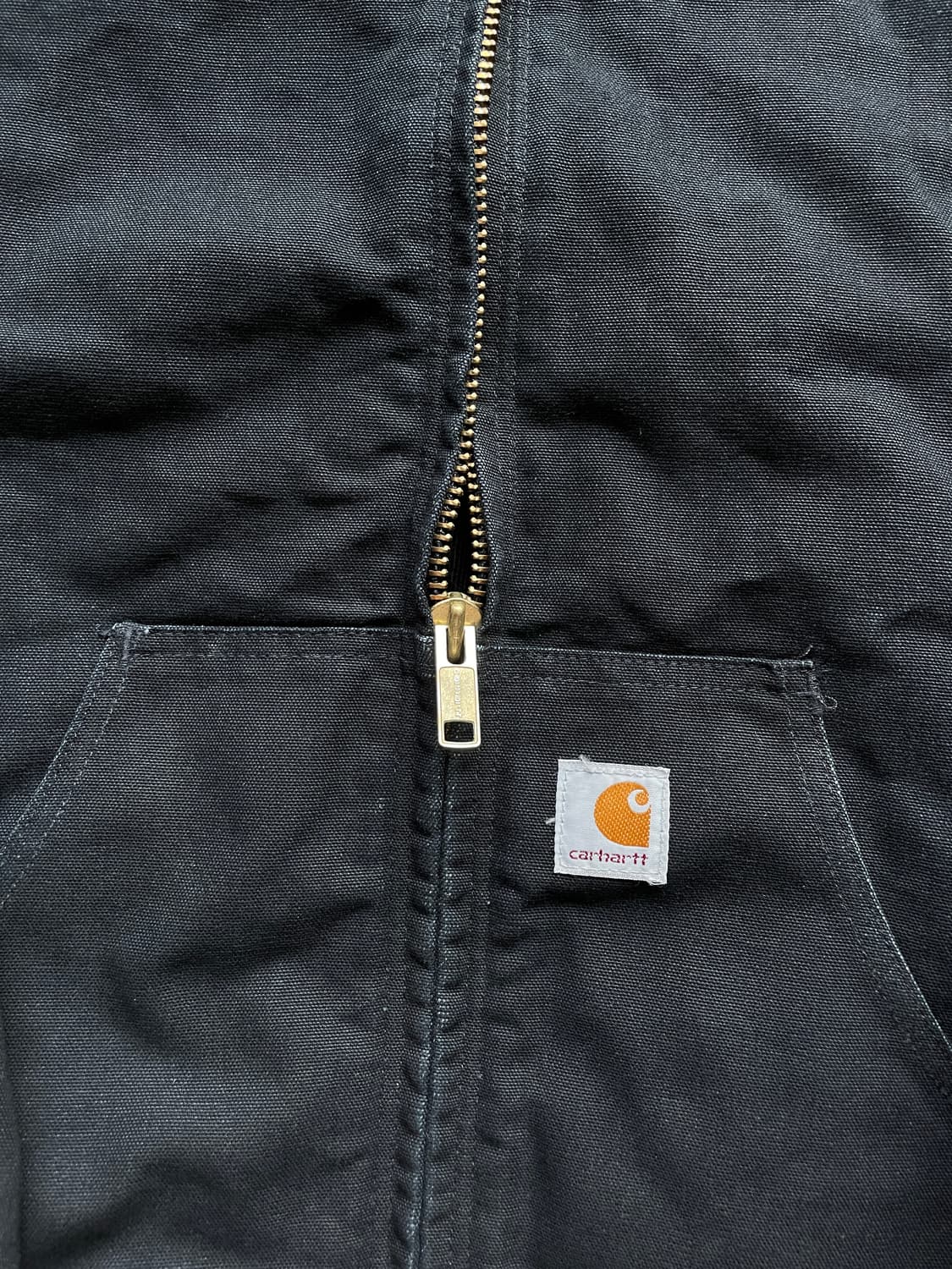 칼하트 J140 BLK 블랙 액티브 자켓 빈티지 상품이미지4