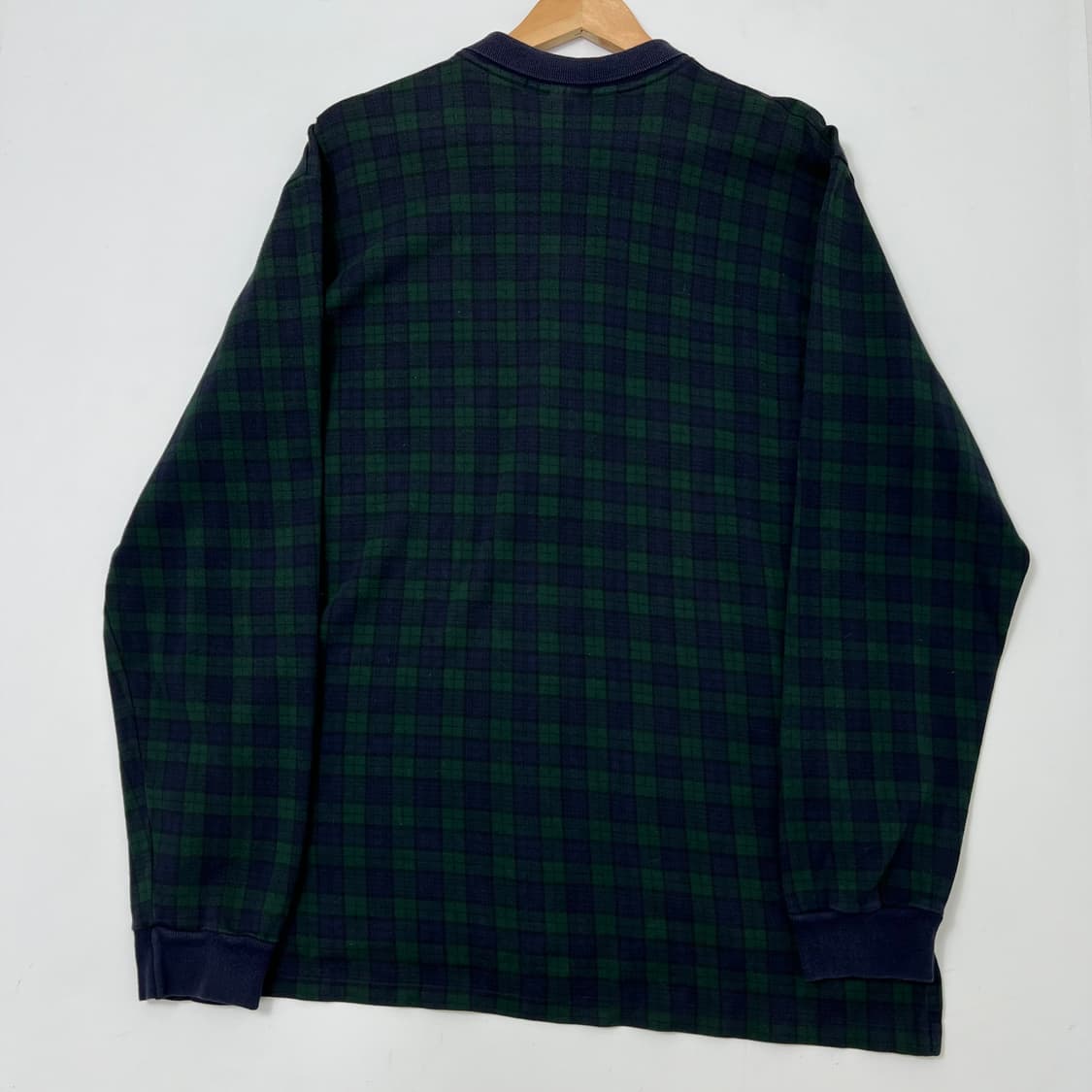 1990s USA 폴로 랄프로렌 블랙와치 PK티 상품이미지3