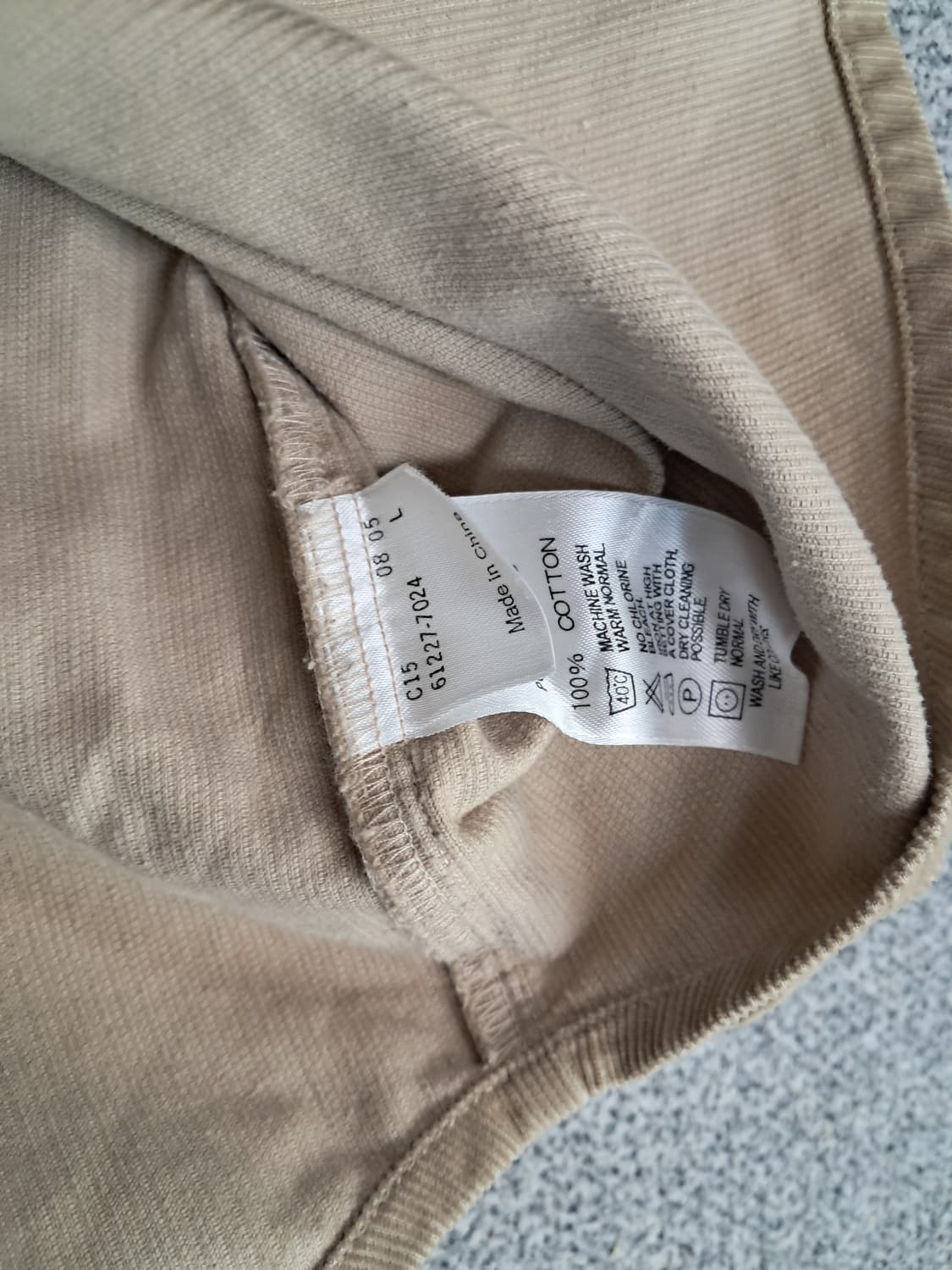 리바이스 코듀로이 웨스턴 셔츠 상품이미지4