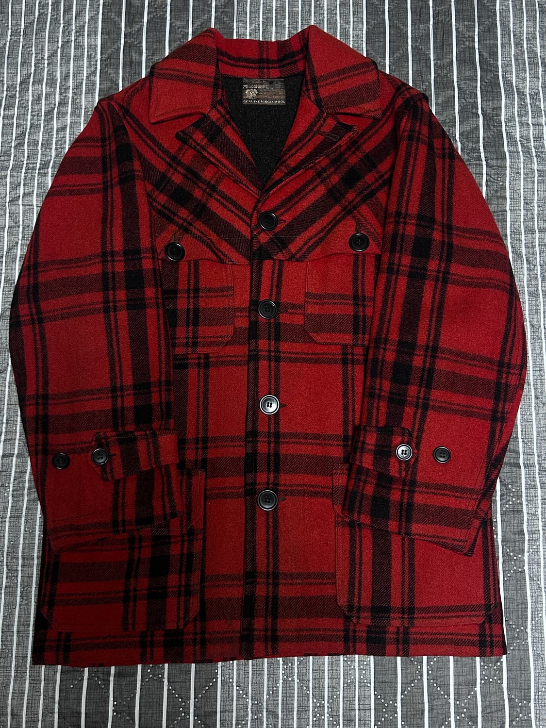 50s merrill woolens Buffalo jacket 상품이미지1