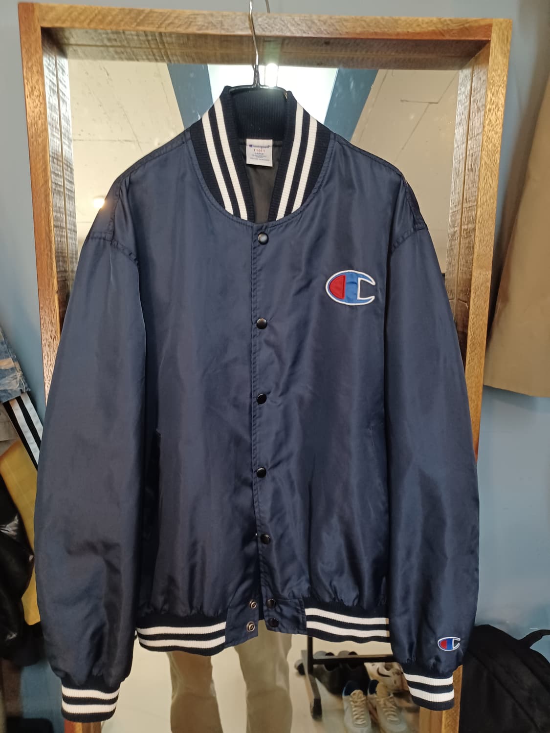 챔피온 바시티 스타디움 자켓 L 상품이미지1