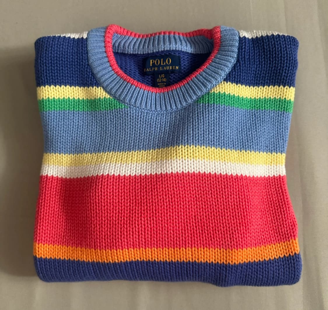 폴로랄프로렌 니트 (걸즈 주니어 12-14 L) 상품이미지1